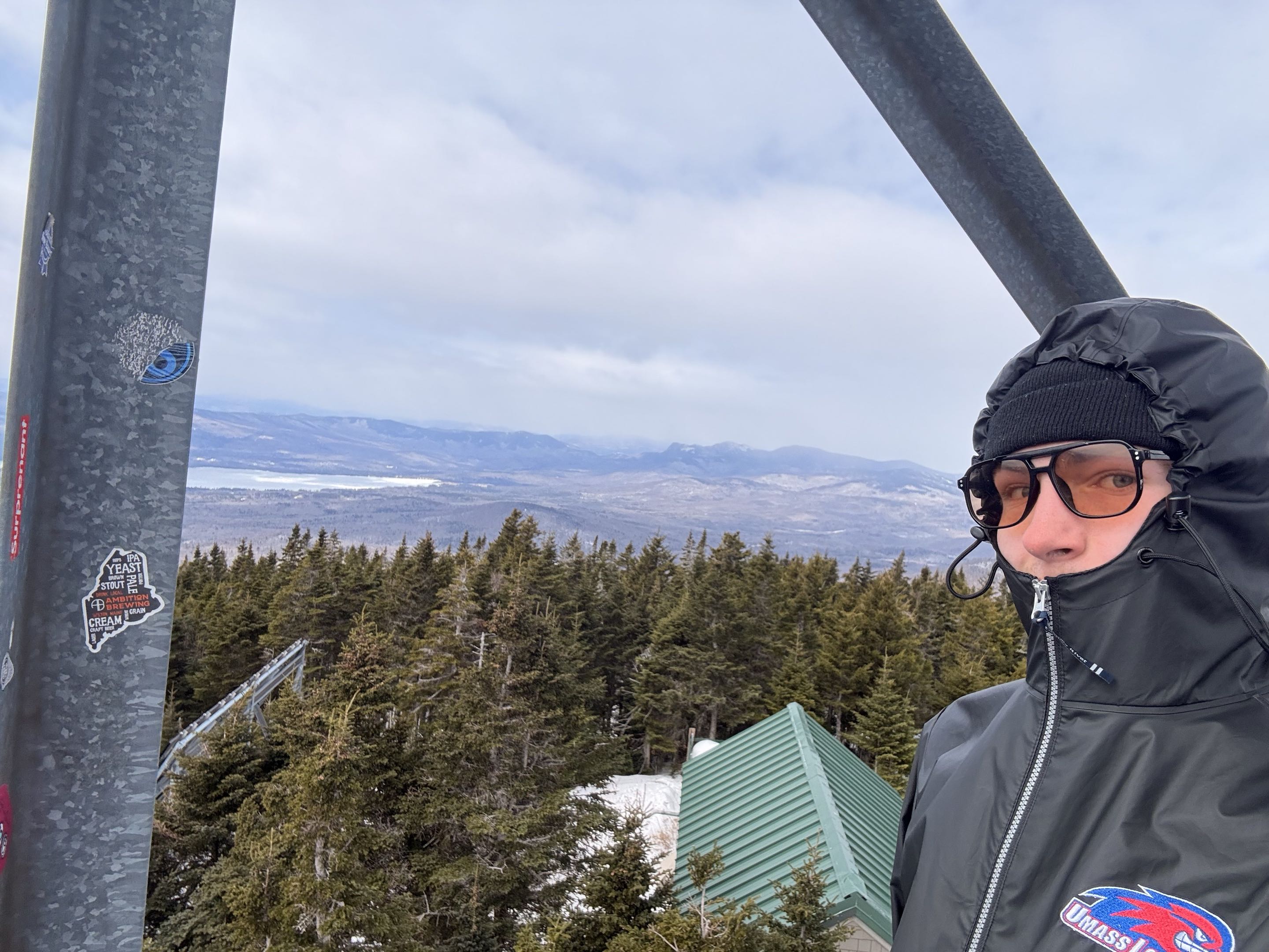 Fire tower at Mount Blue